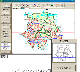 インデックス・マップ・コンタ図